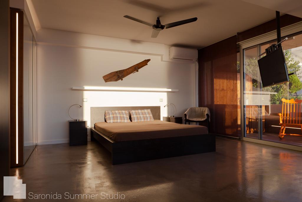 Saronida Summer Studio With Breathtaking View Λαγονήσι Εξωτερικό φωτογραφία